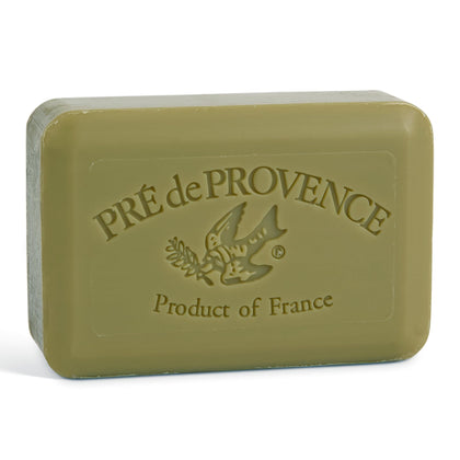 Savon artisanal Pre de Provence 240g au thé vert, vue de face