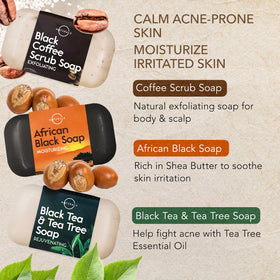 Savon au Charbon O NATURALS, texture riche