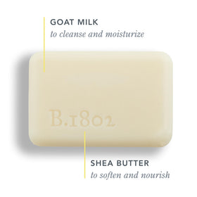 Savon au lait de chèvre Beekman 1802 avec emballage