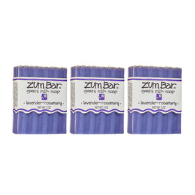 Savon au lait de chèvre Indigo Wild 3 oz, vue de face