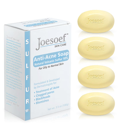 Savon au soufre JOESOEF 100G pack de 4, vue avant