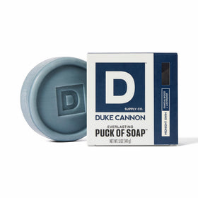 Savon bar Duke Cannon 160g vue de face avec emballage