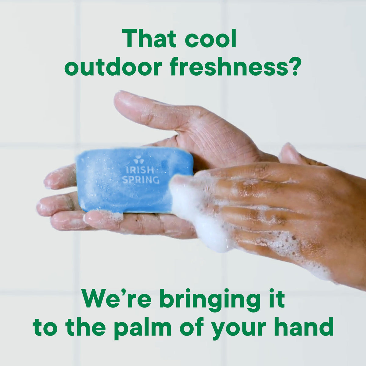 Savon Bar Icy Blast d'Irish Spring, emballage recyclable