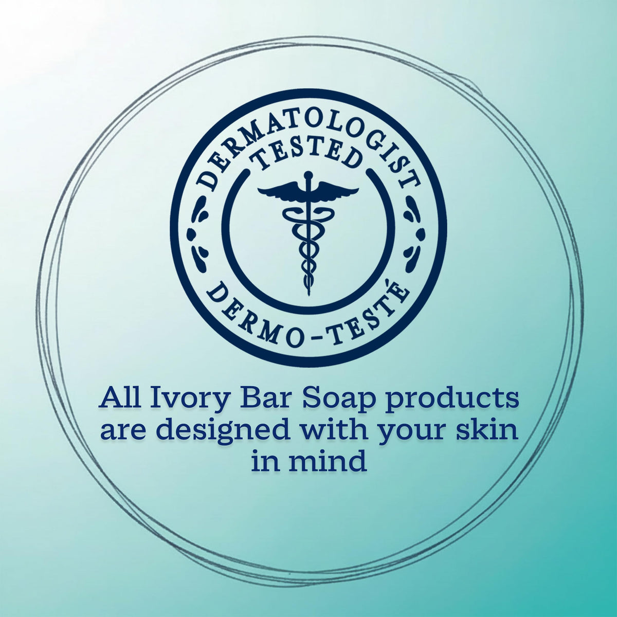 Savon bar Ivory Sensitive, 99,44% pur, sans parfum