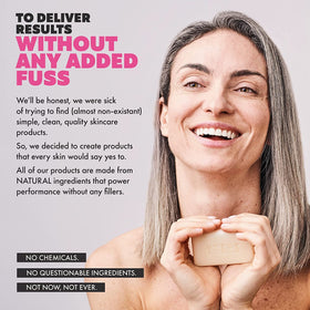 Savon bio Skin Said Yes sur fond naturel