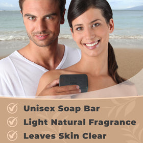 Savon Charbon Actif One With Nature avec ingrédients naturels
