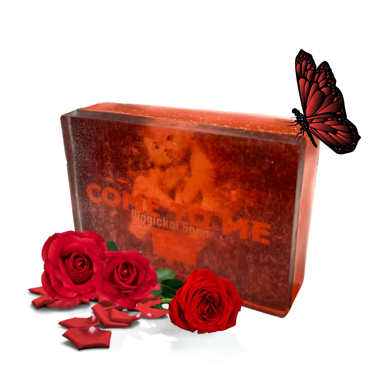 Savon Chargé Spirituellement The Goddess of Flame 91g vue de face