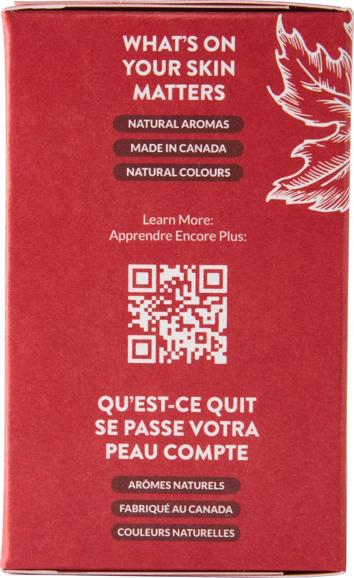 Savon Crate 61 placé sur une surface en bois