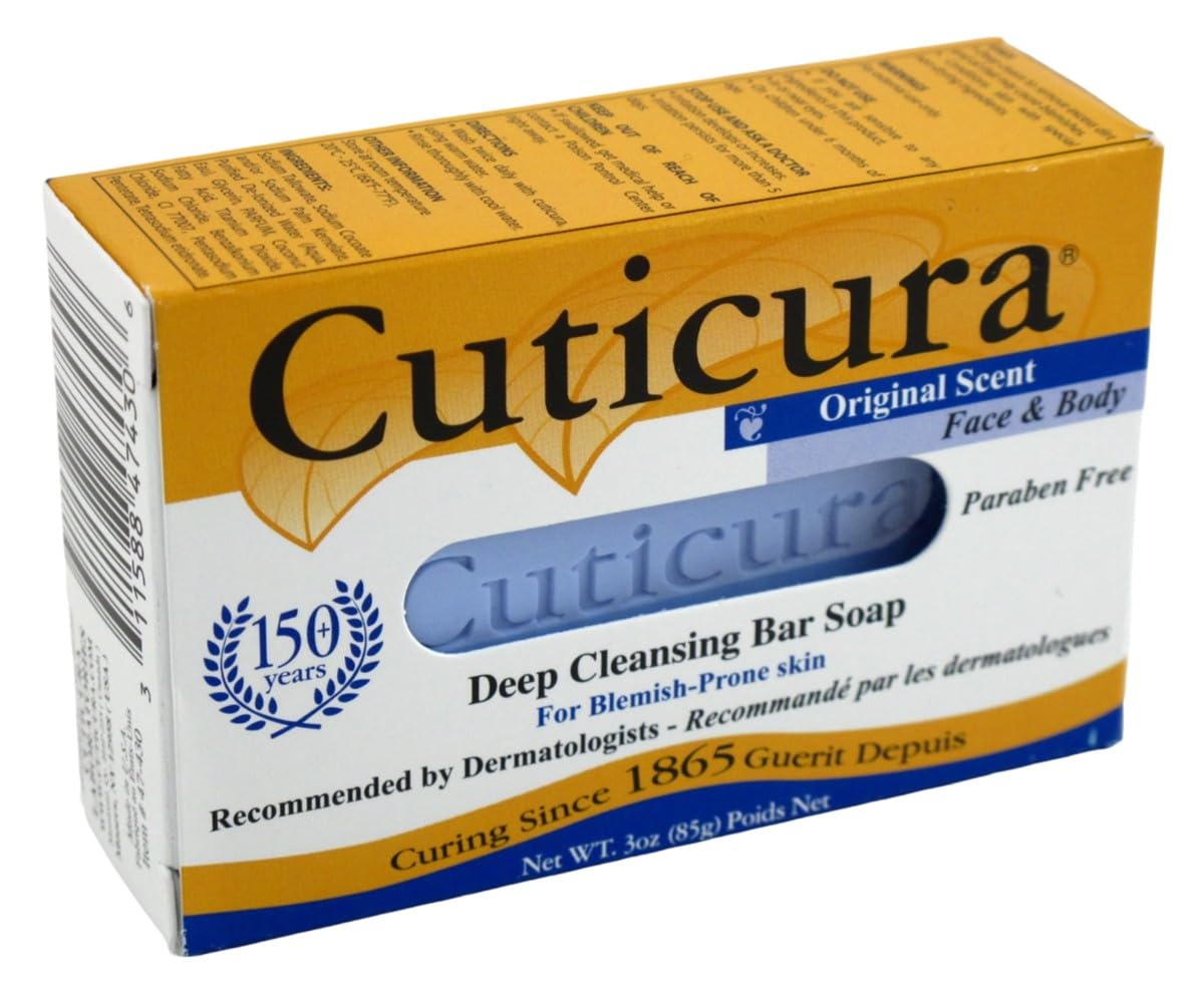 Savon Cuticura 3 oz avec texture visible