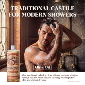 Savon de Castille Patchouli Bergamote en mousse
