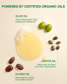 Savon de Castille Yoken avec mousse luxueuse