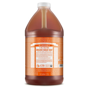 Savon de Sucre Bio Dr. Bronner's au Tea Tree, vue avant