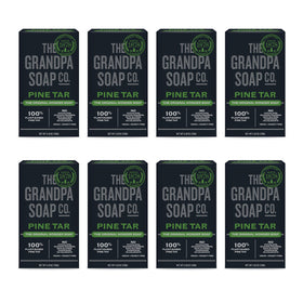 Savon de Tarier Grandpa's vue de face avec emballage