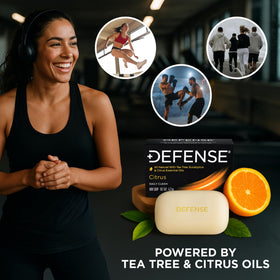 Savon Defense Soap au Tea Tree, vue latérale