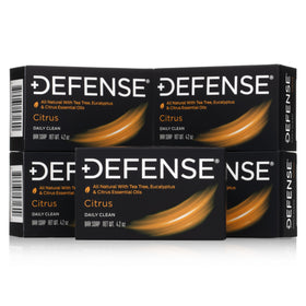 Savon Defense Soap Bar Citron 5PK, emballage avant