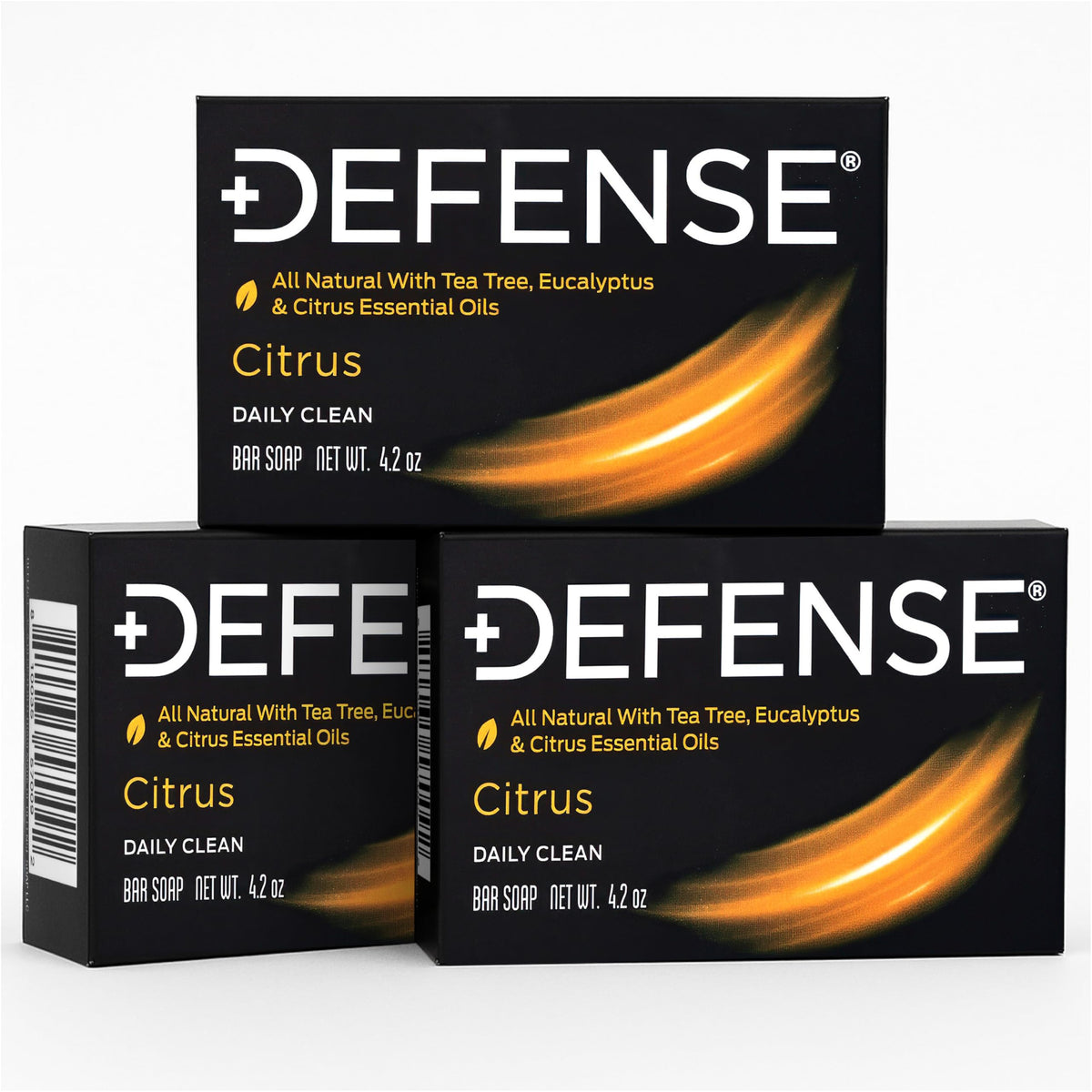 Savon Defense Soap utilisé dans une salle de bain