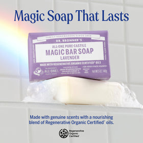 Savon Dr. Bronner's Pure-Castile parfum menthe