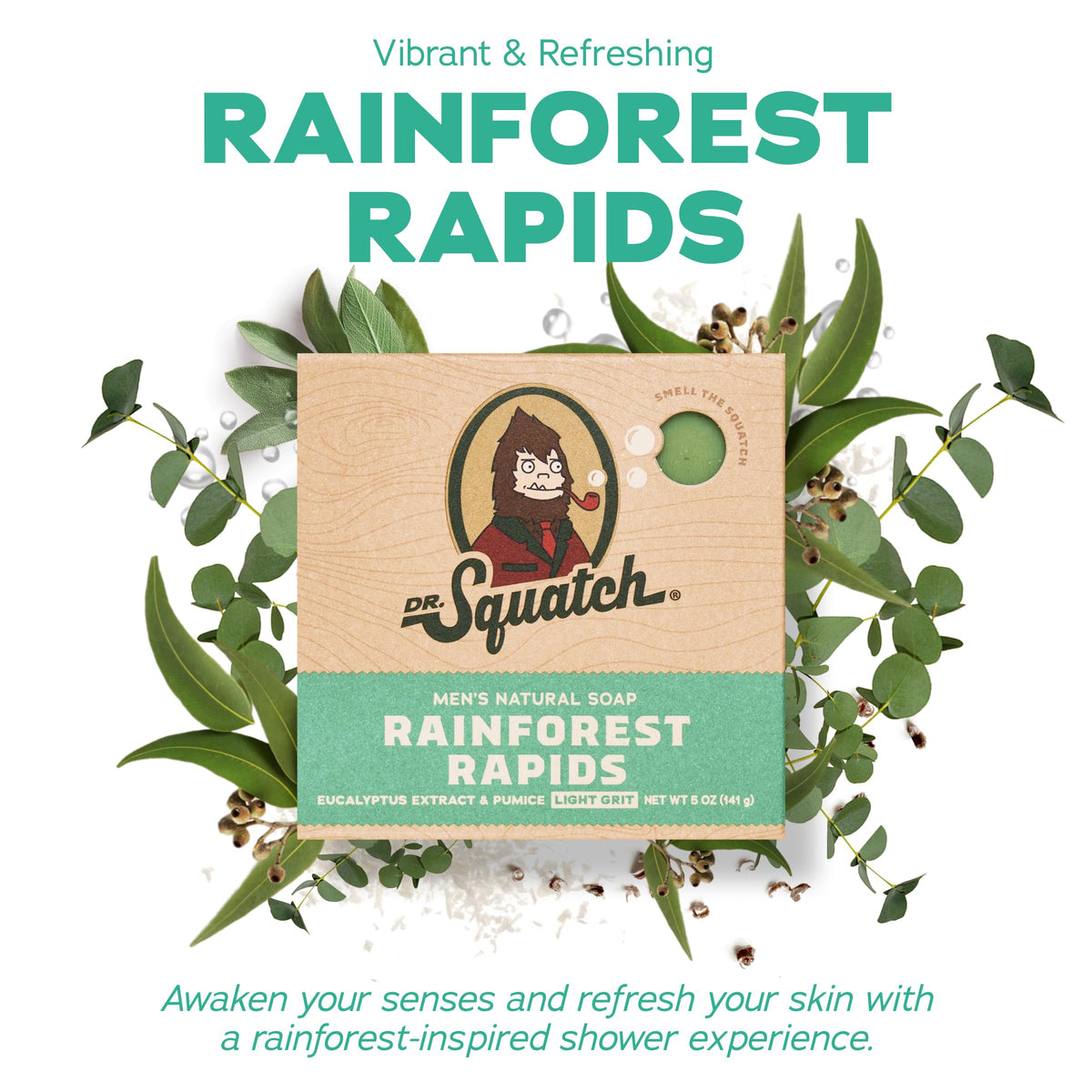 Savon Dr. Squatch Coconut Castaway avec emballage