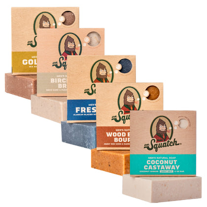 Savon Dr. Squatch Coconut Castaway vue de face
