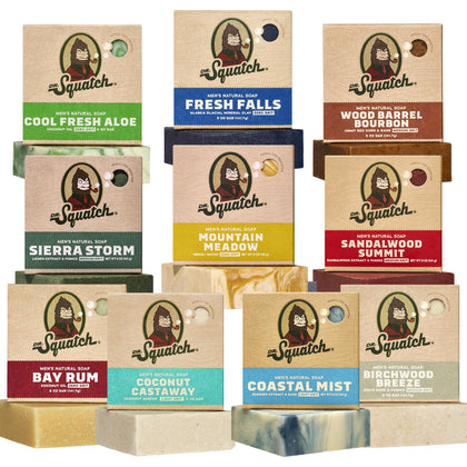 Savon Dr. Squatch Coconut Castaway vue de face