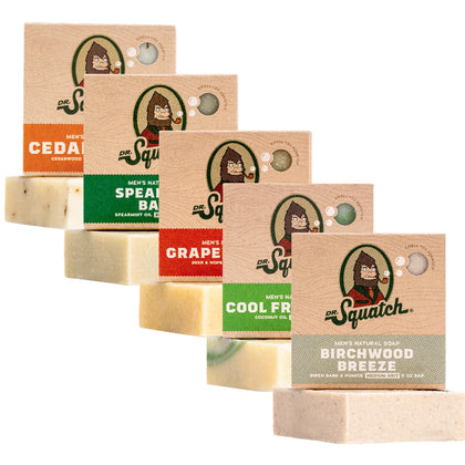 Savon Dr. Squatch en barre Cool Fresh Aloe, vue avant