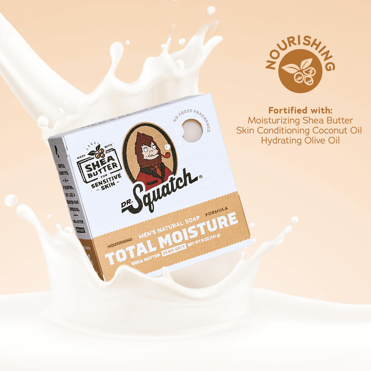Savon Dr. Squatch Total Moisture 5oz avec ingrédients naturels