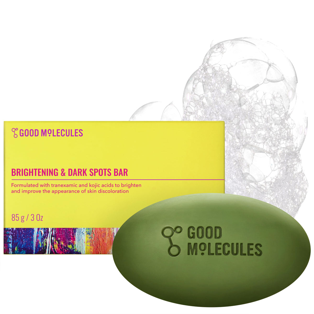 Savon éclaircissant Good Molecules 91g vue avant
