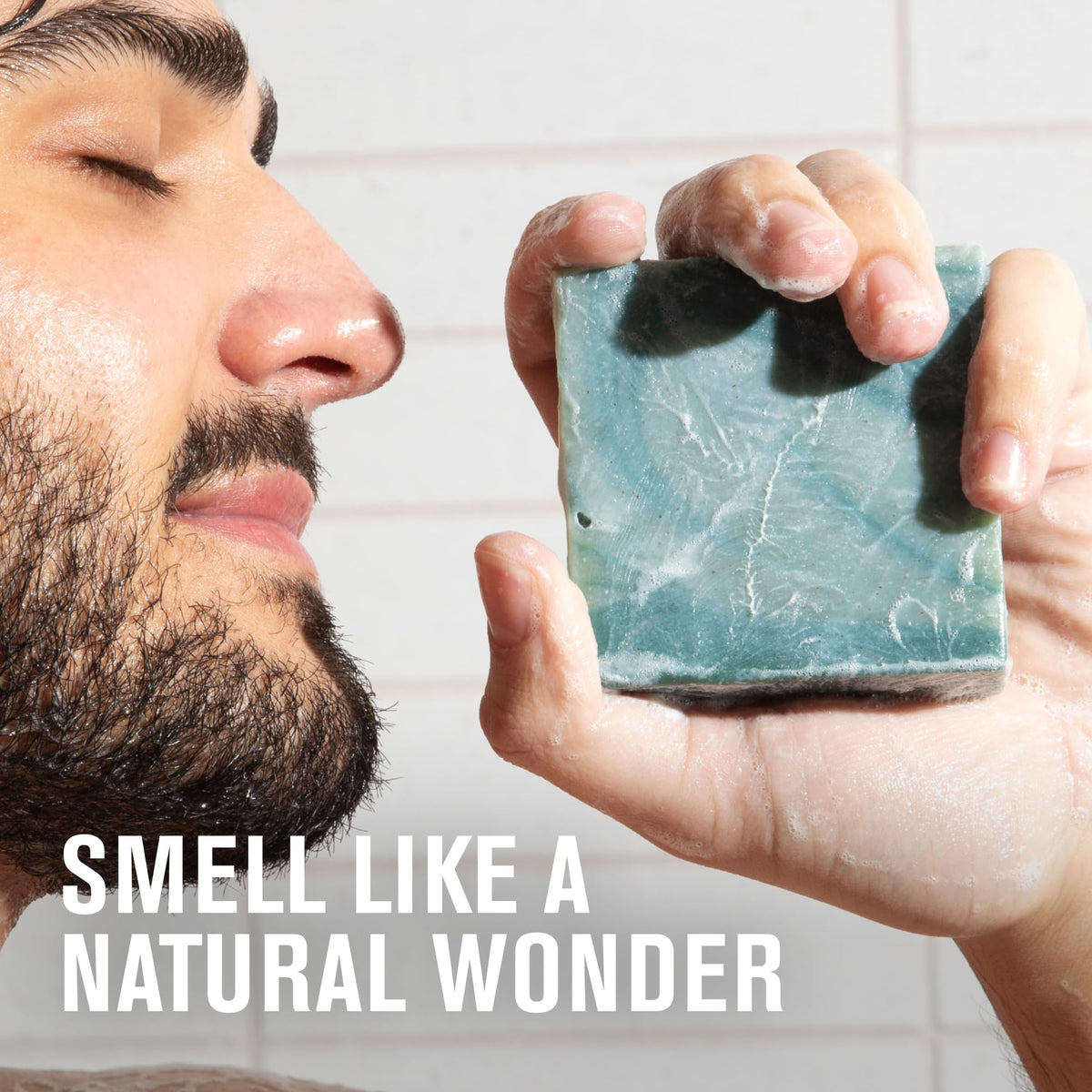 Savon Every Man Jack 5oz au parfum de noix de coco avec texture