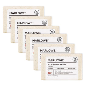 Savon exfoliant MARLOWE. au bois d'oud, vue de face