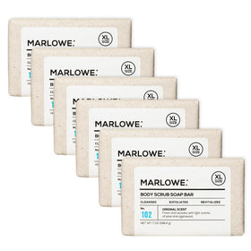 Savon exfoliant MARLOWE. Sage + Fir vue de face