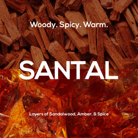 Savon exfoliant MARLOWE. Santal avec des ingrédients naturels
