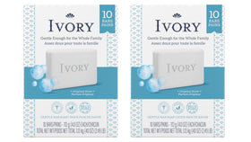 Savon Ivory Bar Original pack de 20 barres de 113g