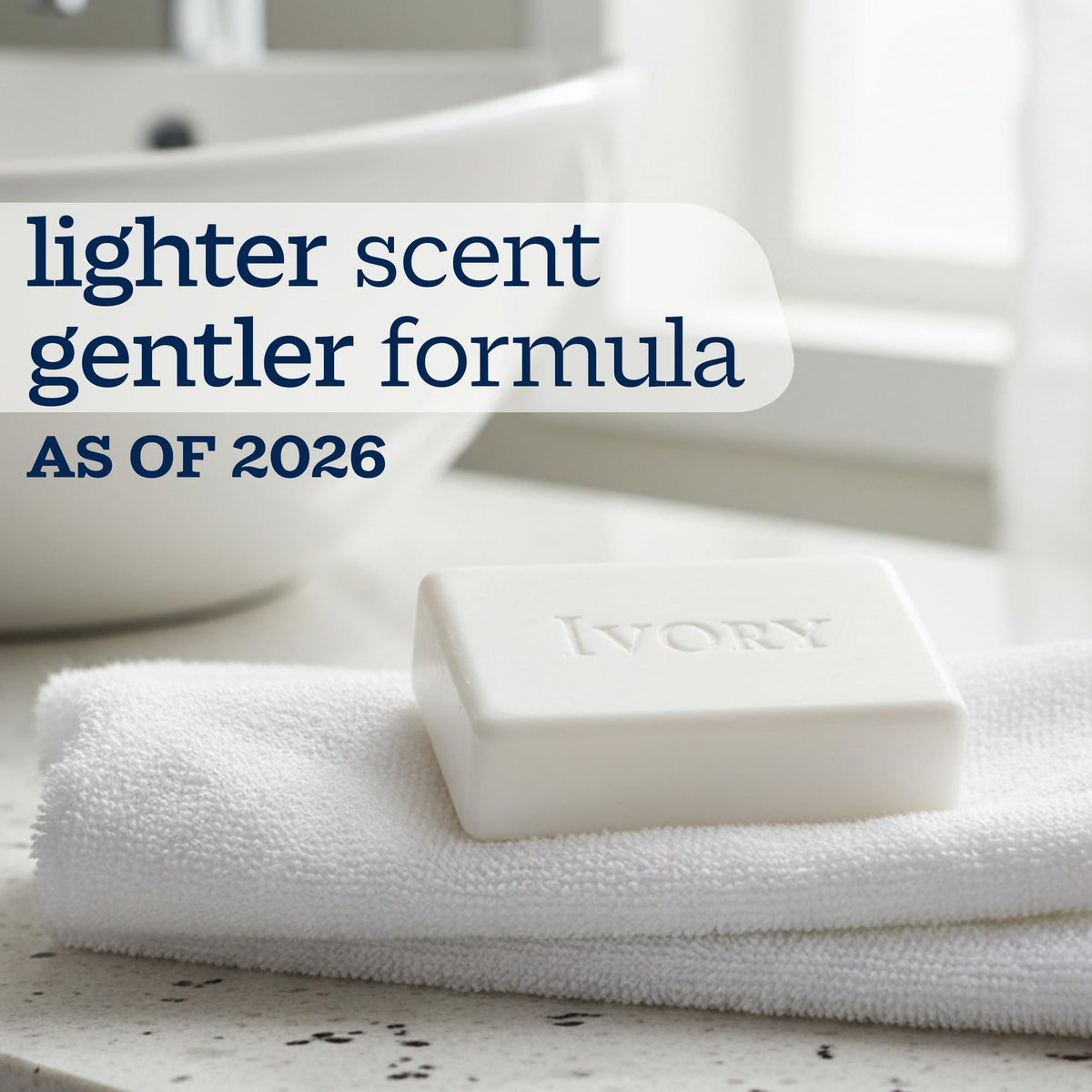 Savon Ivory dans une salle de bain moderne