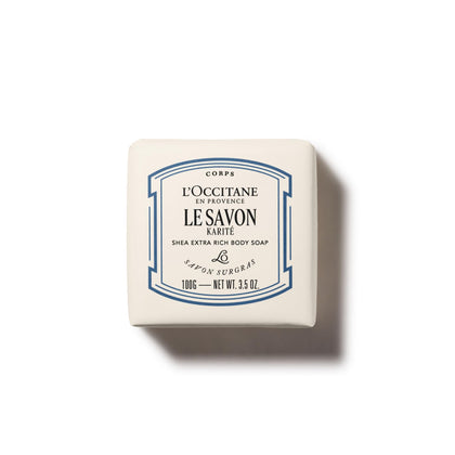 Savon L'OCCITANE au beurre de karité vue de face