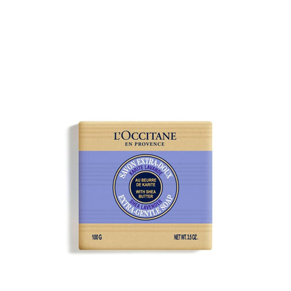 Savon L'OCCITANE au lavande 100g vue de face