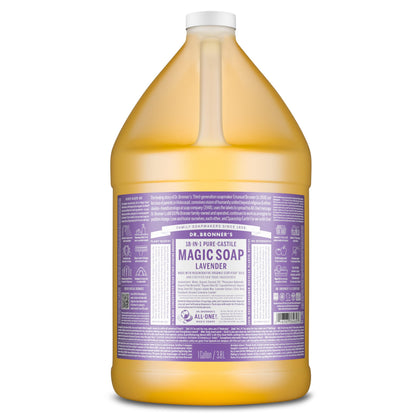 Savon liquide Dr. Bronner's Lavande Pure-Castile 1 gallon vue avant