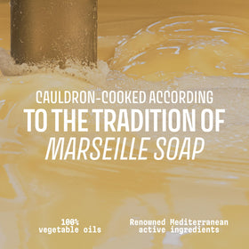 Savon liquide lavande Panier des Sens avec mousse