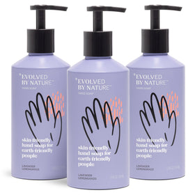 Savon Liquide Mains EVOLVED BY NATURE 12 Oz Lavande Citronnelle vue avant