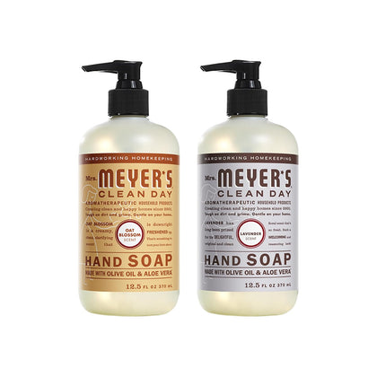 Savon liquide mains Mrs. MEYER'S Lavande et Fleur d'Avoine 844g vue de face