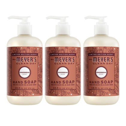 Savon liquide mains Pain d'Épices Mrs. MEYER'S 12,5 fl oz pack devant