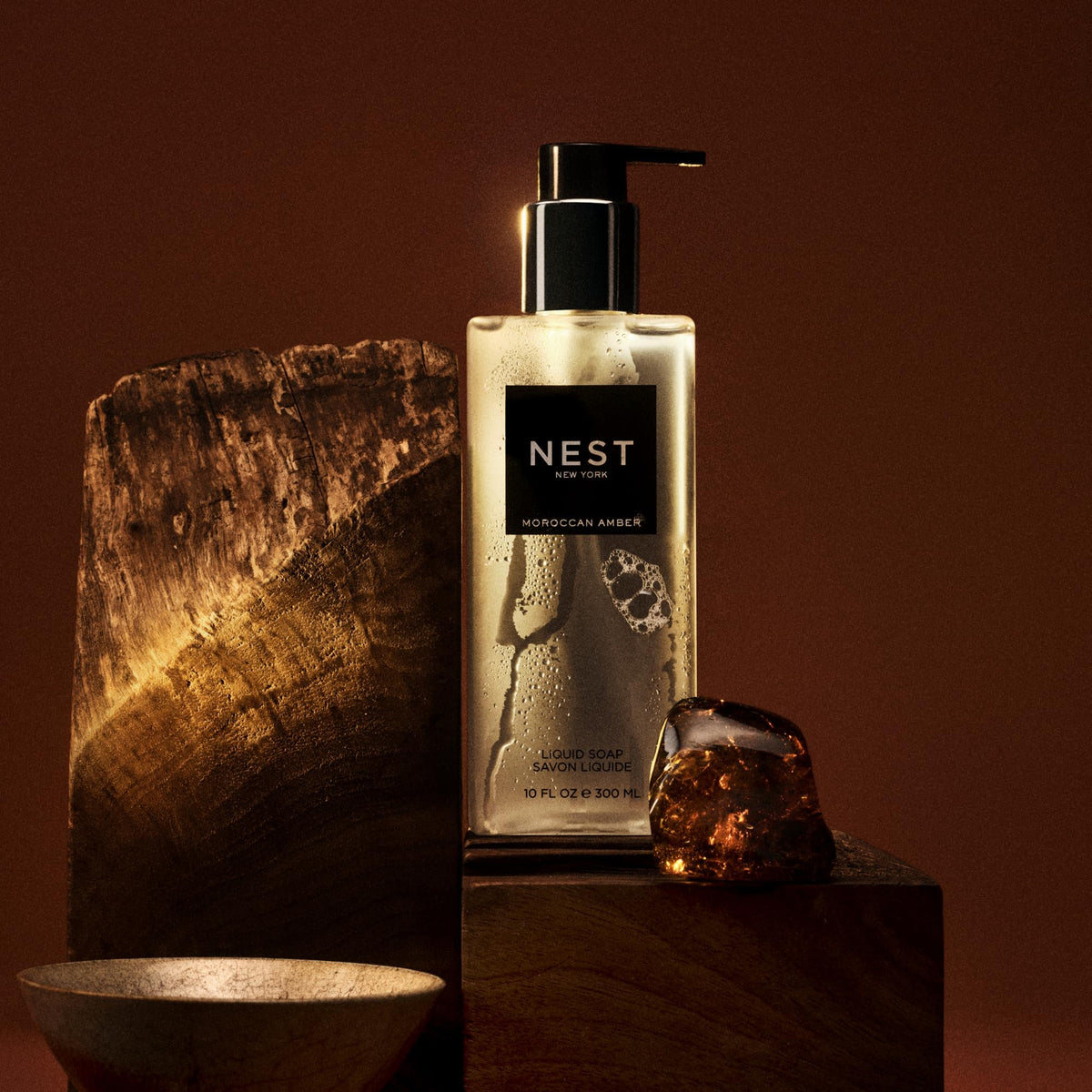 Savon liquide NEST New York Ambre Marocain avec pompe