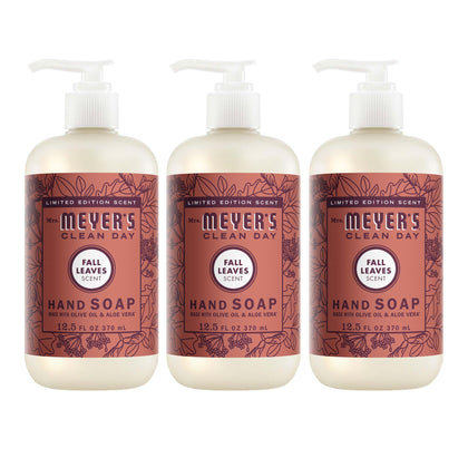 Savon liquide pour mains Mrs. MEYER'S Feuilles d'Automne, vue avant