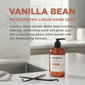 Savon liquide Soapbox dans un environnement de cuisine