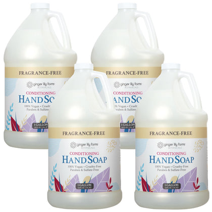 Savon mains Ginger Lily Farms 4L sans parfum, vue avant