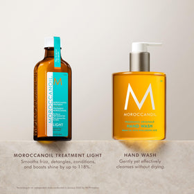 Savon mains Moroccanoil avec texture hydratante