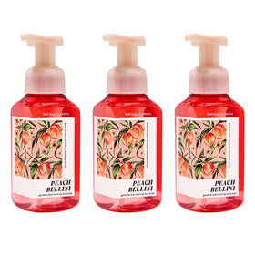 Savon mains mousseux Bath & Body Works Peach Bellini 3-Pack vue avant