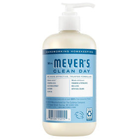 Savon mains Mrs. MEYER'S Lavande, bouteille vue de face