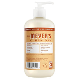 Savon mains Mrs. MEYER'S Verveine Citronnée, bouteille vue de côté