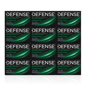 Savon menthe poivrée Defense Soap 12 barres vue avant