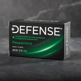 Savon menthe poivrée Defense Soap avec ingrédients naturels